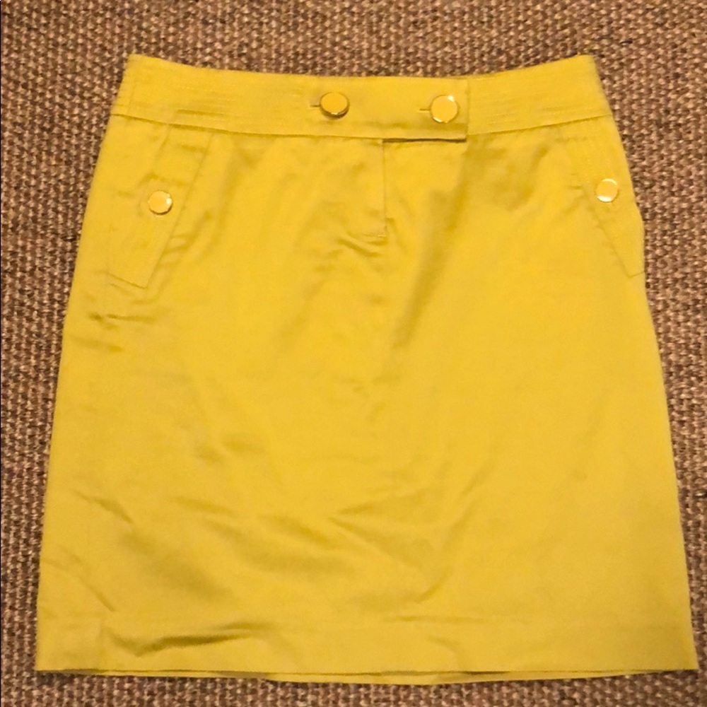 J. Crew Factory Sateen Skirt